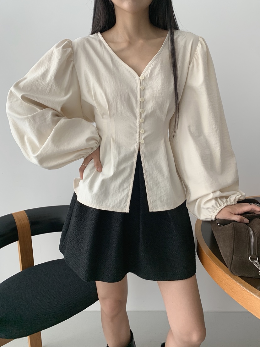COME OPEN韓國直郵㊣女士新款職業熱賣推薦人氣襯衫蕾絲衫COMP-(COME OPEN)襯衫/蕾絲衫