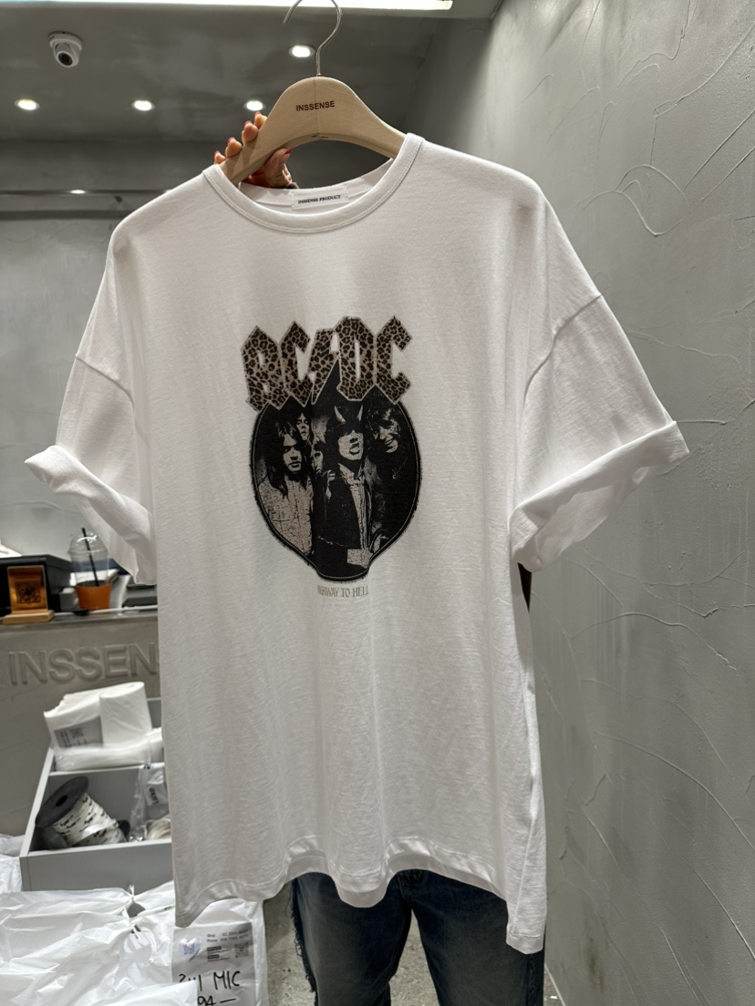 INSSENSE-A韓國代購㊣女士新品休閑真品熱賣職業T恤不含腰帶INSSENSE-AT恤圖色3