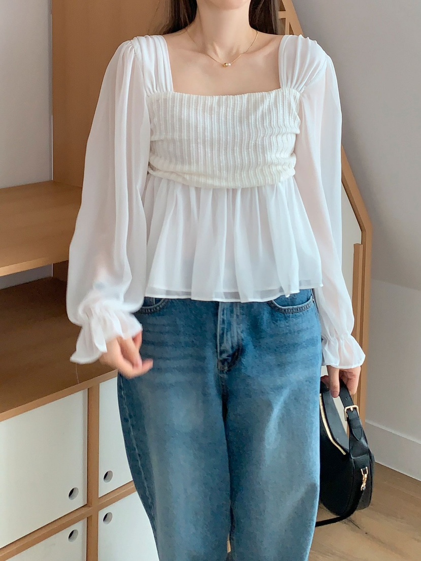 ZEST-제스트-T東大門㊣直郵女士新品人氣休閑時尚襯衫蕾絲衫ZEST-2件起訂襯衫/蕾絲衫