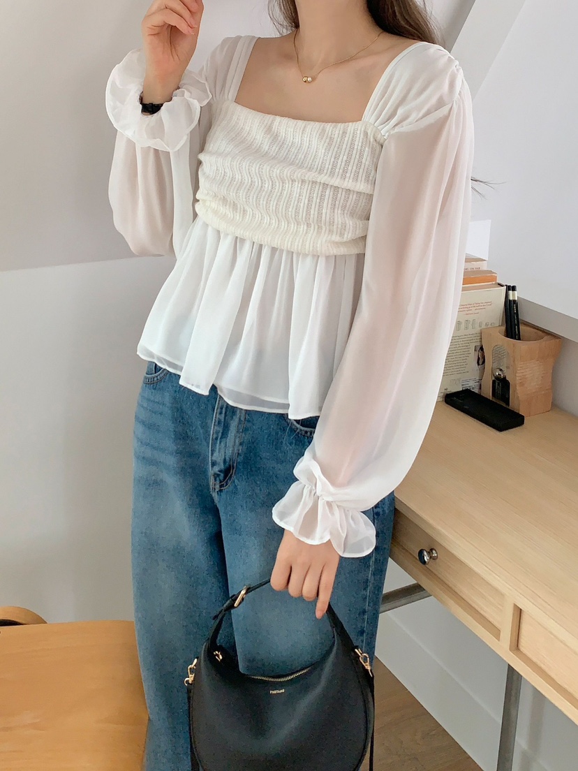 ZEST-제스트-T東大門㊣直郵女士新品人氣休閑時尚襯衫蕾絲衫ZEST-2件起訂襯衫/蕾絲衫