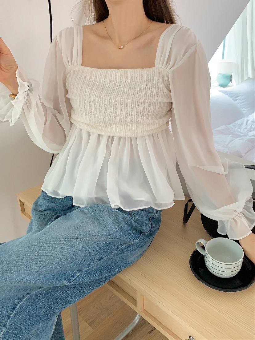 ZEST-제스트-T東大門㊣直郵女士新品人氣休閑時尚襯衫蕾絲衫ZEST-2件起訂襯衫/蕾絲衫