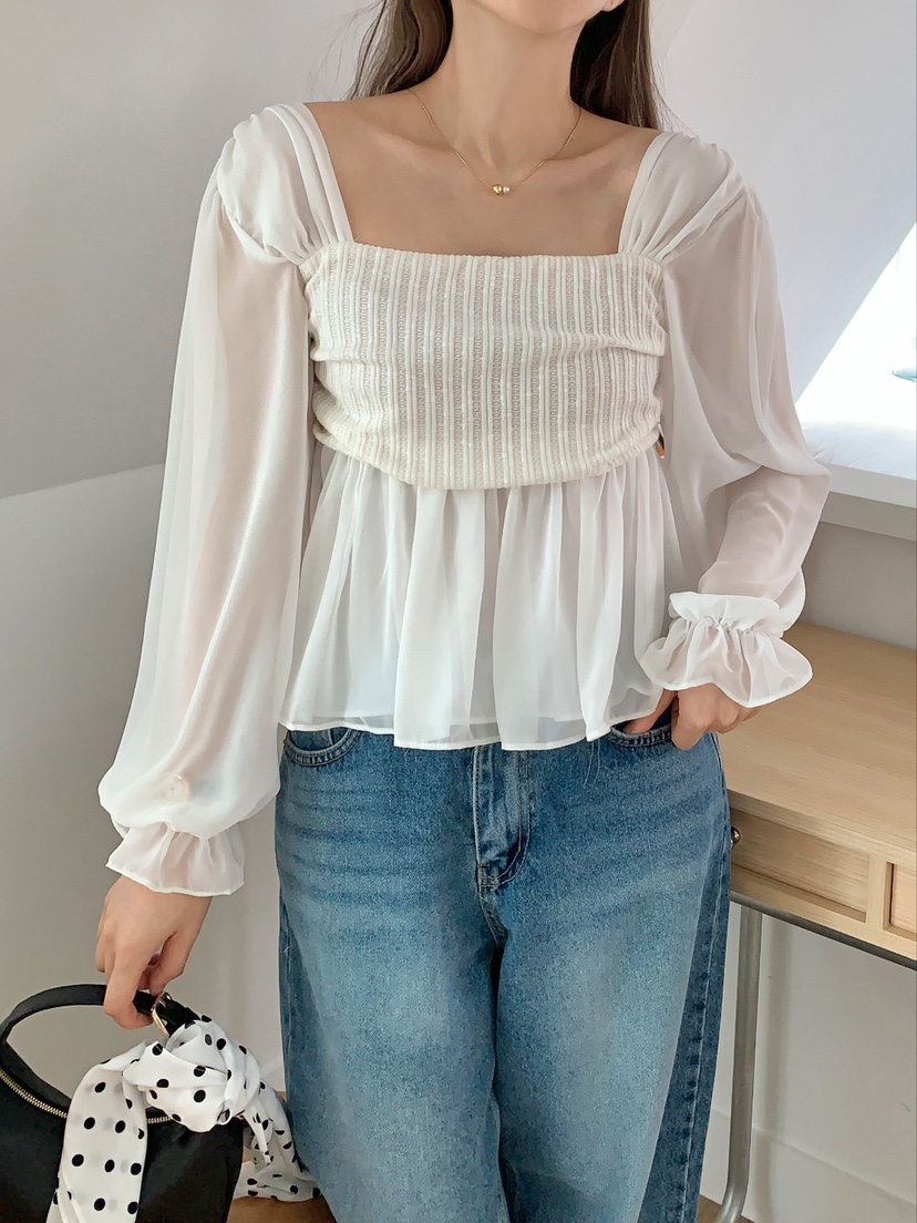ZEST-제스트-T東大門㊣直郵女士新品人氣休閑時尚襯衫蕾絲衫ZEST-2件起訂襯衫/蕾絲衫