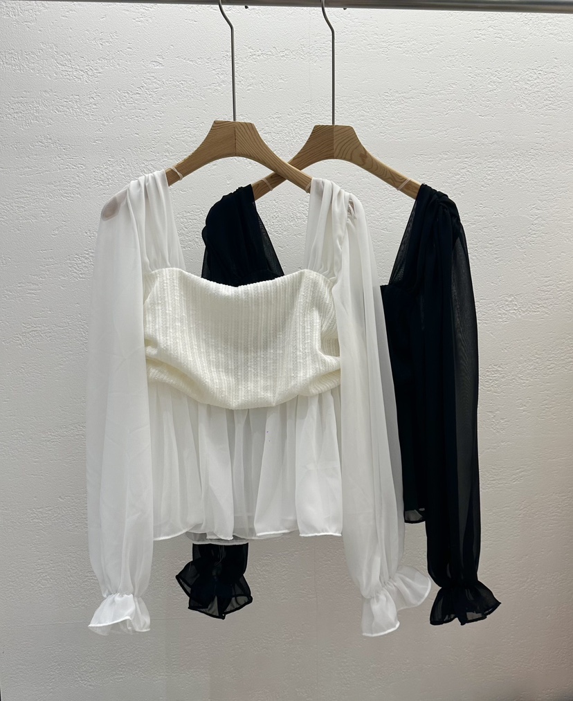 ZEST-제스트-T東大門㊣直郵女士新品人氣休閑時尚襯衫蕾絲衫ZEST-2件起訂襯衫/蕾絲衫圖色2左二色