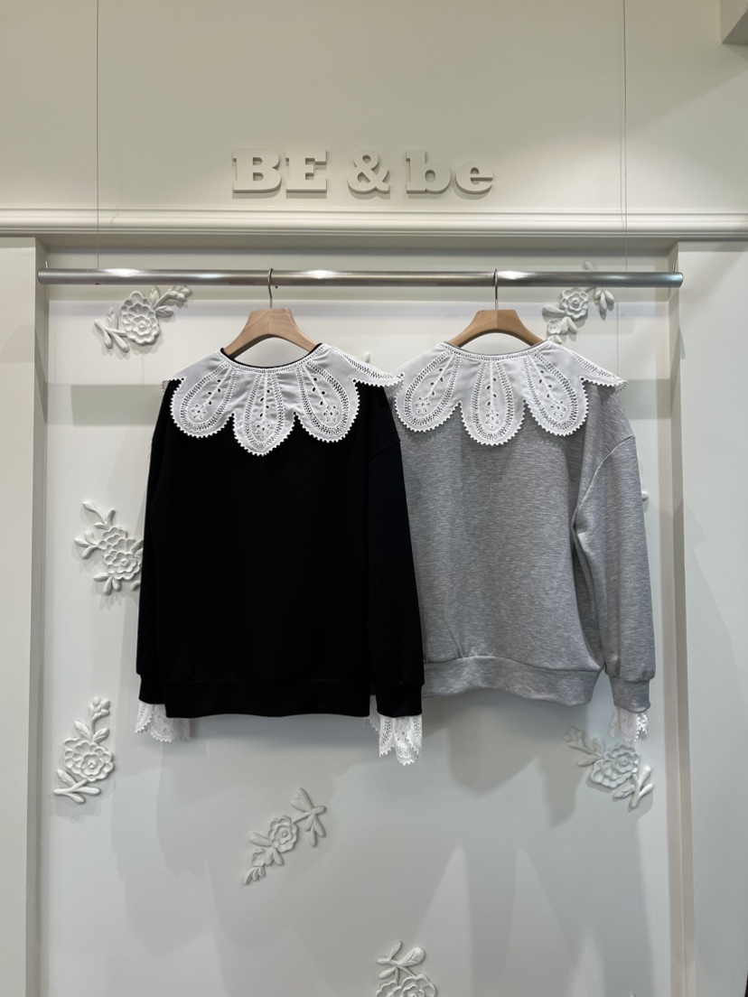 BE&amp;BE韓國代購㊣女士新品職業休閑熱賣人氣真品25秋冬衛衣BE&be衛衣