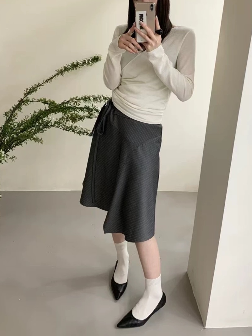 STRAWBERRY韓國代購㊣女士新品真品職業人氣休閑半身裙中短裙STRAWBERRY半身裙/中短裙