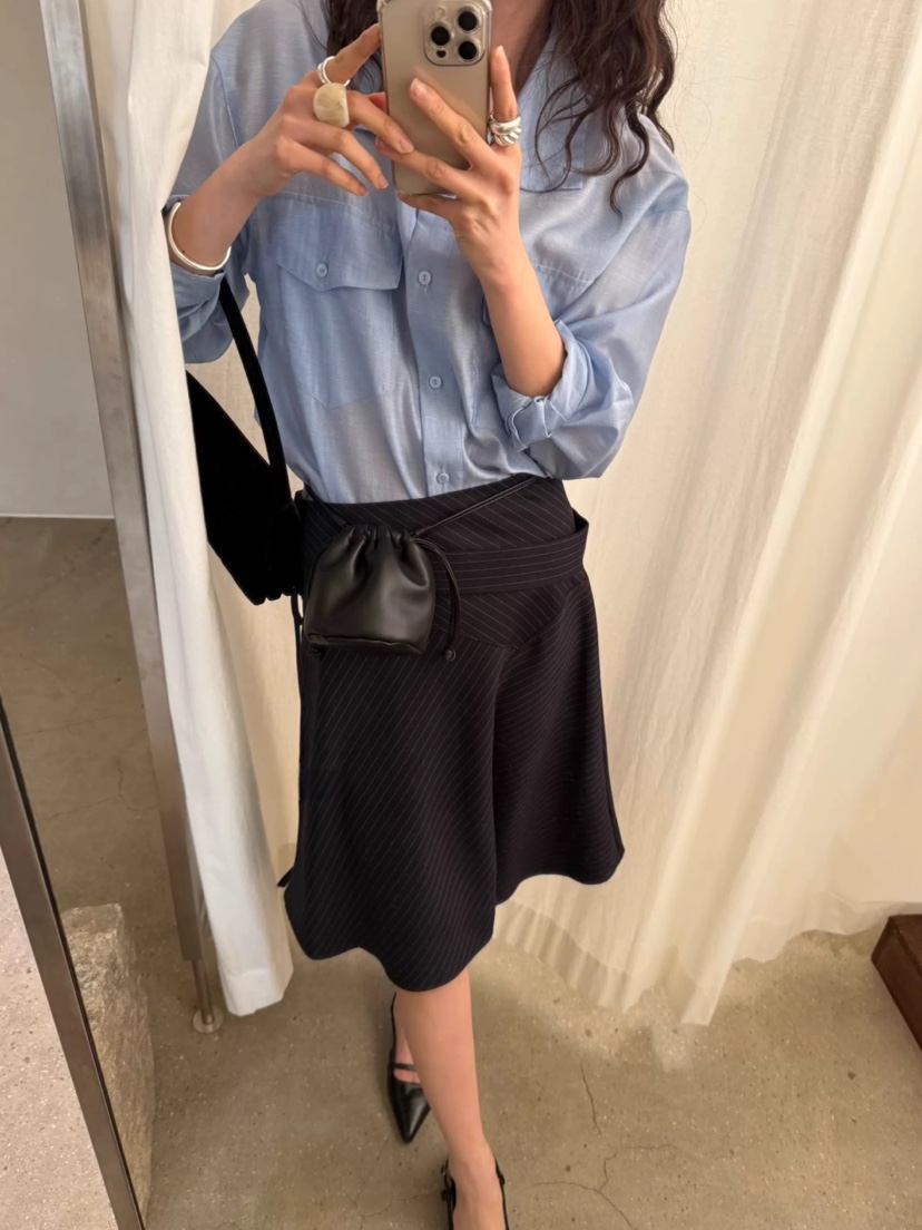 STRAWBERRY韓國代購㊣女士新品真品職業人氣休閑半身裙中短裙STRAWBERRY半身裙/中短裙