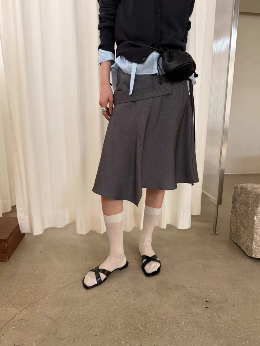 STRAWBERRY韓國代購㊣女士新品真品職業人氣休閑半身裙中短裙STRAWBERRY半身裙/中短裙