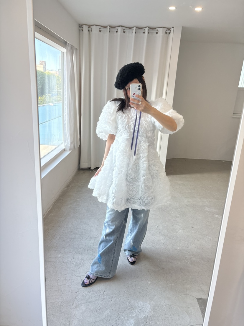 PLATFORM-L東大門㊣實拍女士新品職業真品25秋冬連衣裙含腰繩PLATFORM連衣裙