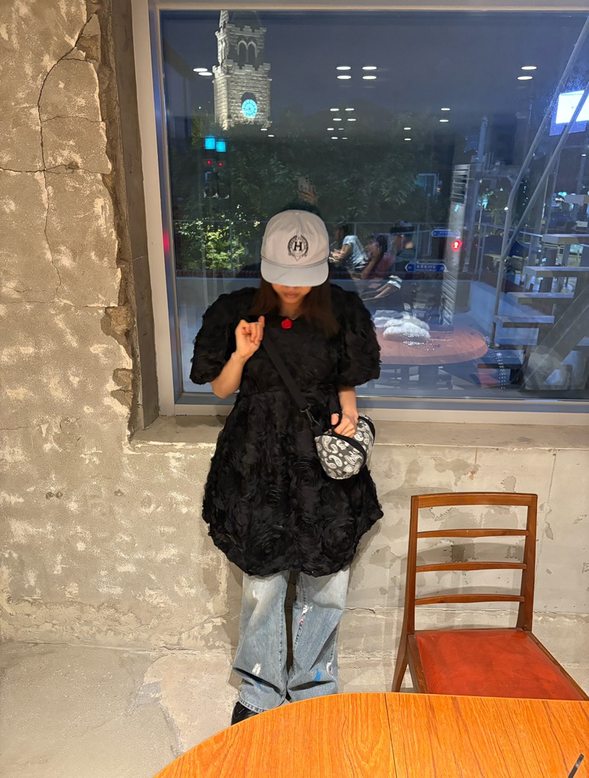 PLATFORM-L東大門㊣實拍女士新品職業真品25秋冬連衣裙含腰繩PLATFORM連衣裙