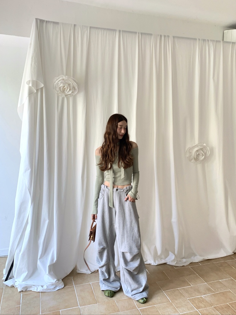 VERANDA韓國代購㊣女裝新品職業休閑真品25秋冬人氣時尚休閑褲VERANDA休閑褲