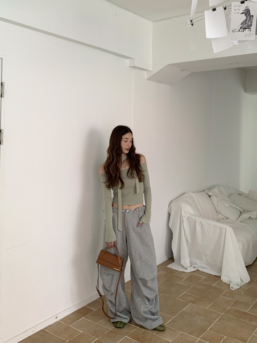VERANDA韓國代購㊣女裝新品職業休閑真品25秋冬人氣時尚休閑褲VERANDA休閑褲
