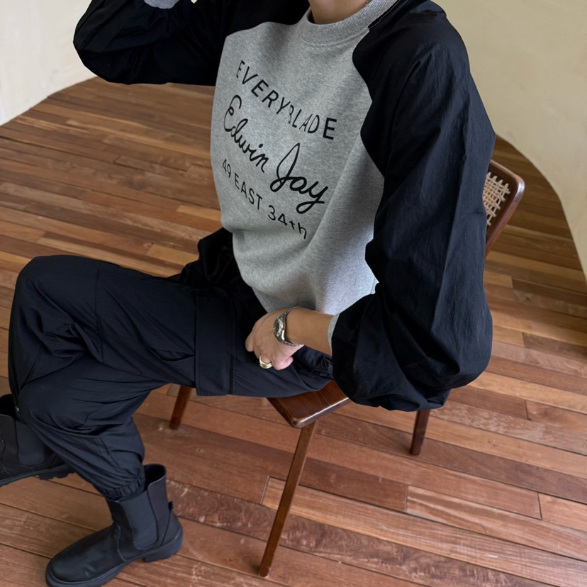 SOUIT韓國直郵㊣女士新款25秋冬人氣休閑推薦職業真品熱賣衛衣SOUIT by mabel-L衛衣
