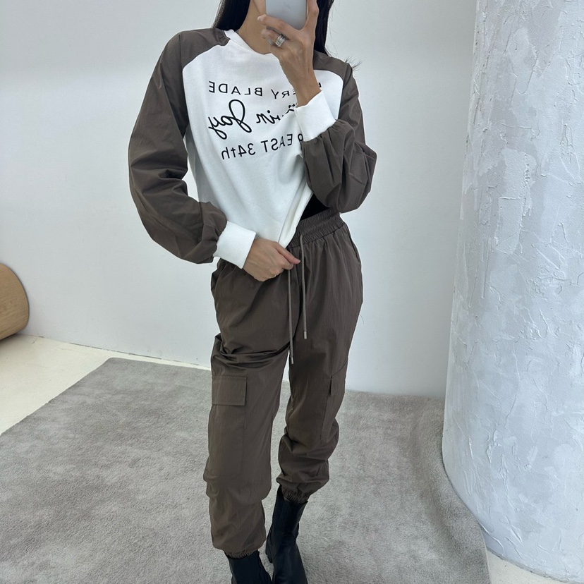 SOUIT韓國直郵㊣女士新款25秋冬人氣休閑推薦職業真品熱賣衛衣SOUIT by mabel-L衛衣