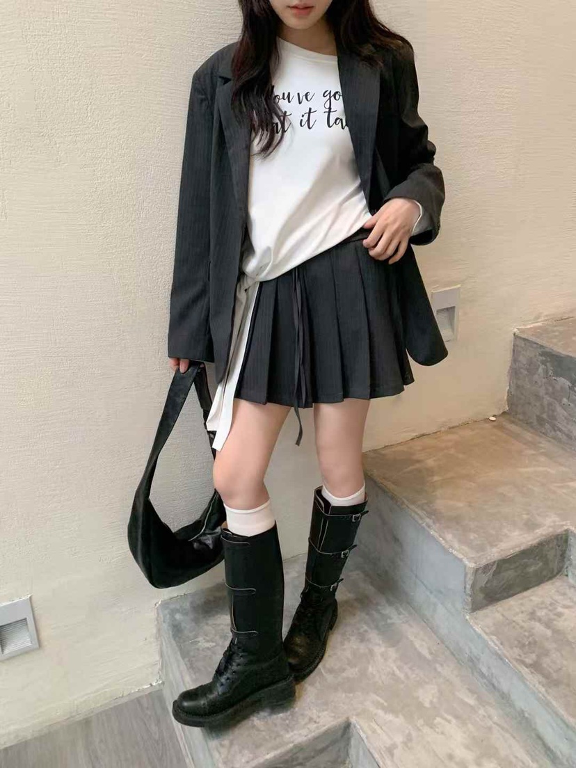 STRAWBERRY韓國直郵㊣女裝新品時尚職業熱賣休閑人氣推薦短裙STRAWBERRY短裙