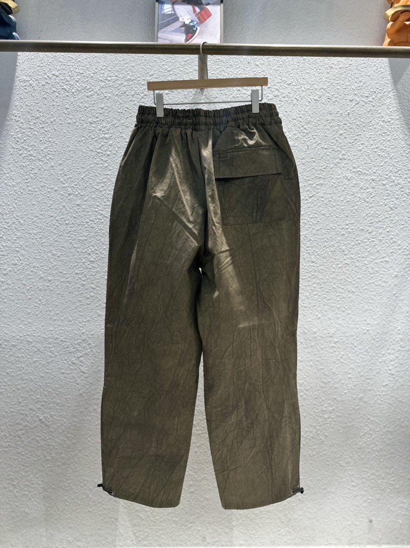REDDISH BROWN東大門㊣直郵女裝新品25秋冬時尚休閑褲綁帶REDDISH BROWN休閑褲