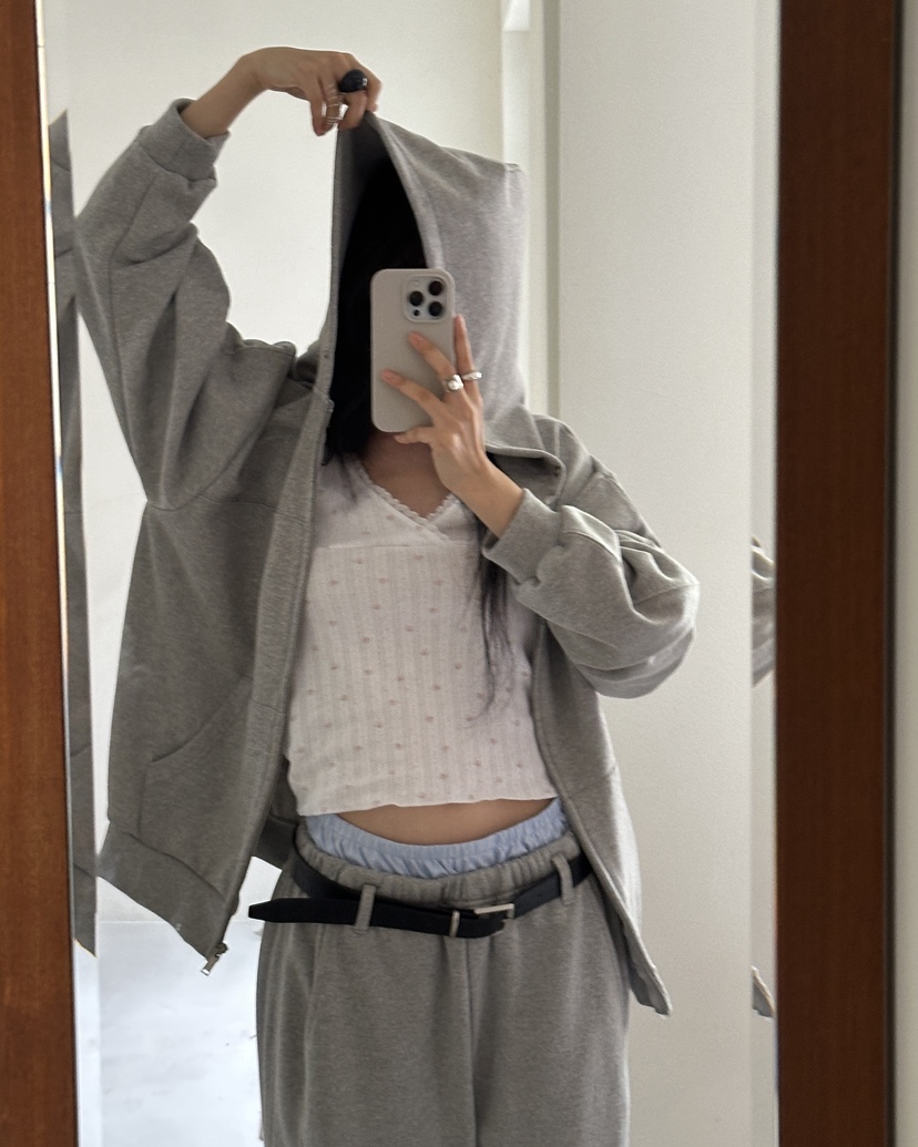 BOWIE東大門㊣實拍女裝新品時尚休閑真品人氣職業熱賣衛衣拉鏈BOWIE衛衣