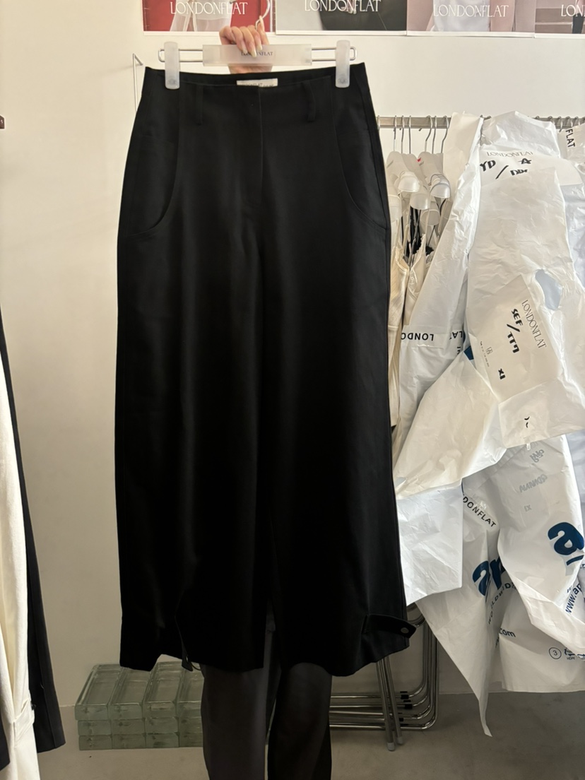 LONDON FLAT韓國代購㊣女士新品休閑人氣25秋冬真品休閑褲LONDON FLAT休閑褲圖色3