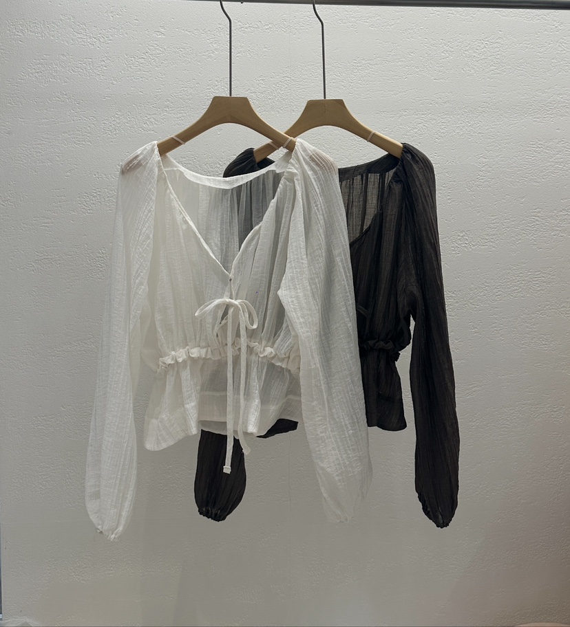 ZEST-제스트-T東大門㊣代購女士新品時尚25秋冬襯衫蕾絲衫ZEST-2件起訂襯衫/蕾絲衫圖色2左二色