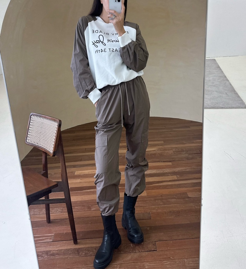 SOUIT東大門㊣實拍女士新款人氣25秋冬真品時尚熱賣休閑休閑褲SOUIT by mabel-L休閑褲