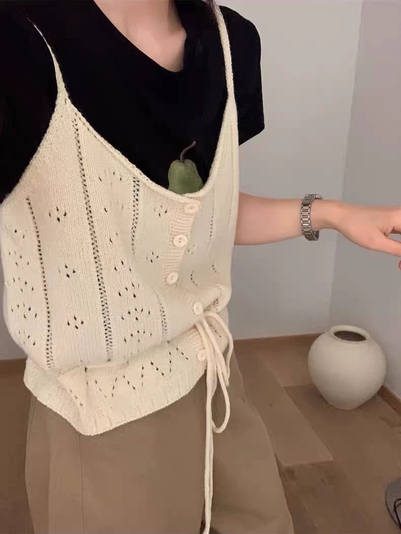 STRAWBERRY東大門㊣實拍女士新品熱賣25秋冬真品時尚吊帶背心STRAWBERRY吊帶/背心