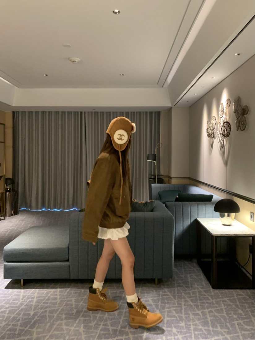 VIRKIN韓國代購㊣女士新品人氣25秋冬休閑真品熱賣夾克絨面革VIRKIN夾克