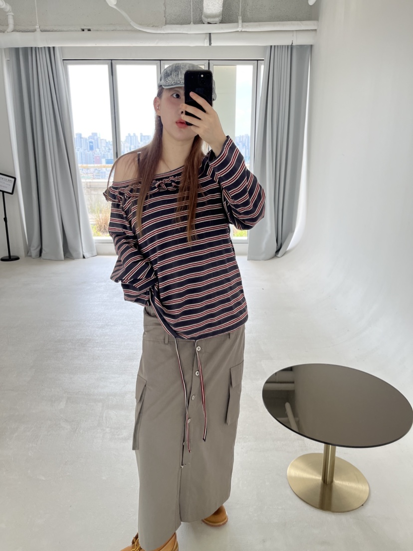 LUMEN-P東大門㊣代購女士新品人氣時尚休閑真品職業熱賣長裙LUMEN-P長裙