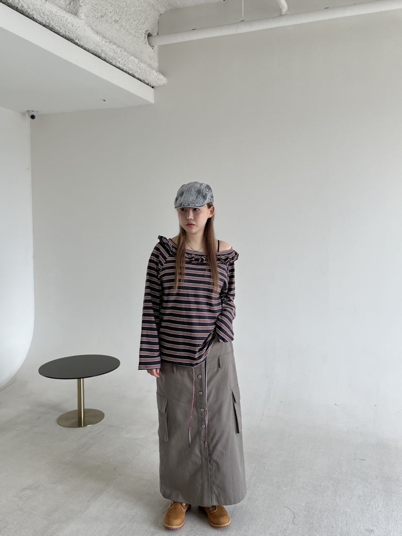 LUMEN-P東大門㊣代購女士新品人氣時尚休閑真品職業熱賣長裙LUMEN-P長裙