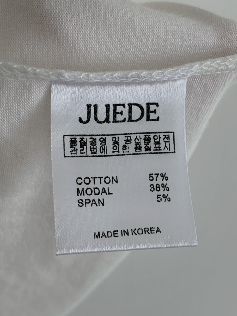 JUEDE（此品牌容易投訴）東大門㊣實拍女士新品25秋冬職業T恤JUEDET恤