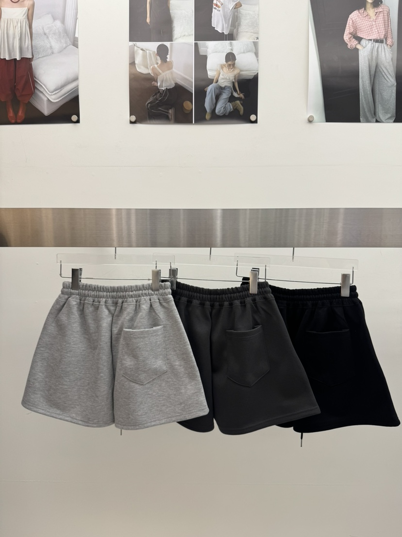AMOOD韓國代購㊣女士新品25秋冬熱賣休閑時尚職業人氣推薦短褲AMOOD短褲