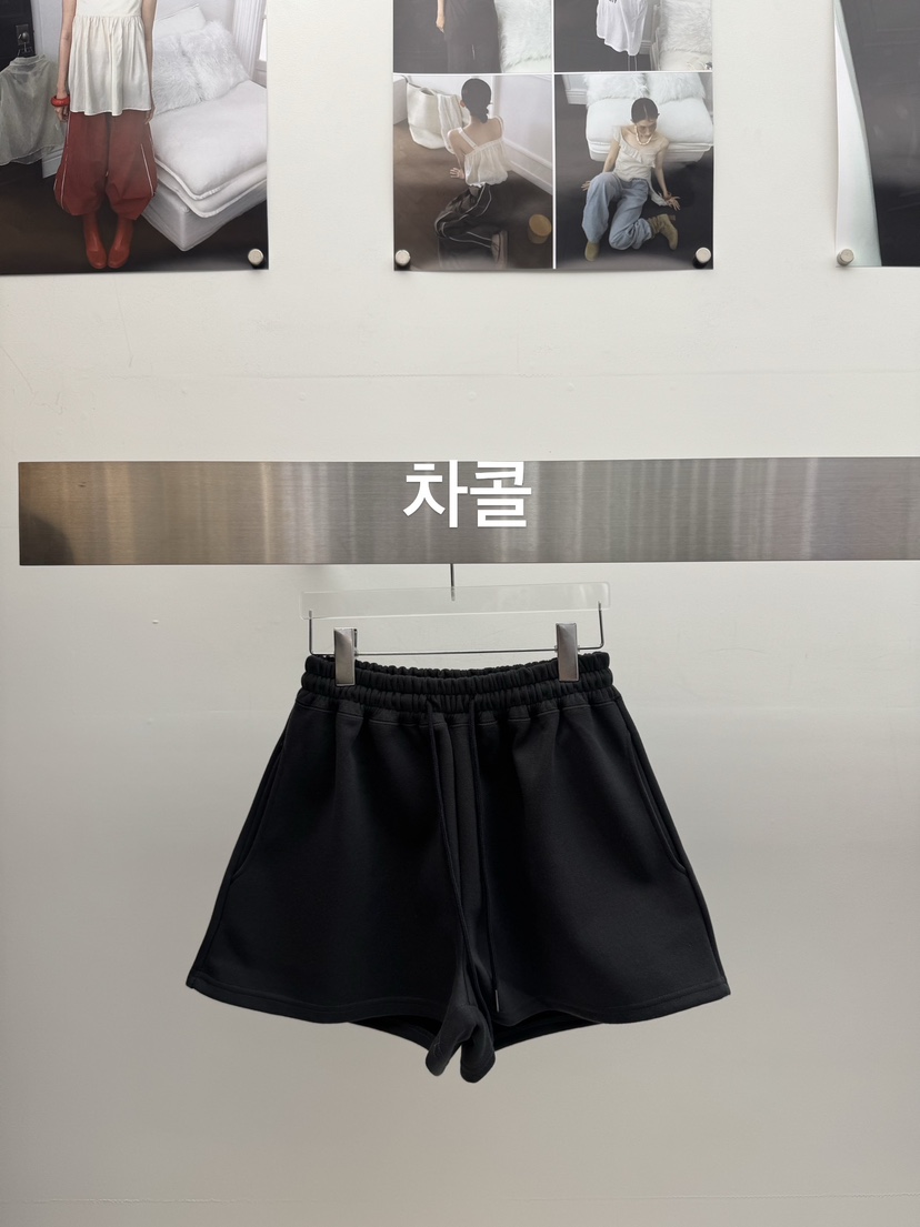AMOOD韓國代購㊣女士新品25秋冬熱賣休閑時尚職業人氣推薦短褲AMOOD短褲圖色2木炭色