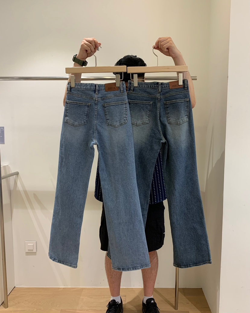 JUEDE(此品牌容易投訴)東大門㊣代購女裝新品25秋冬牛仔褲JUEDE牛仔褲