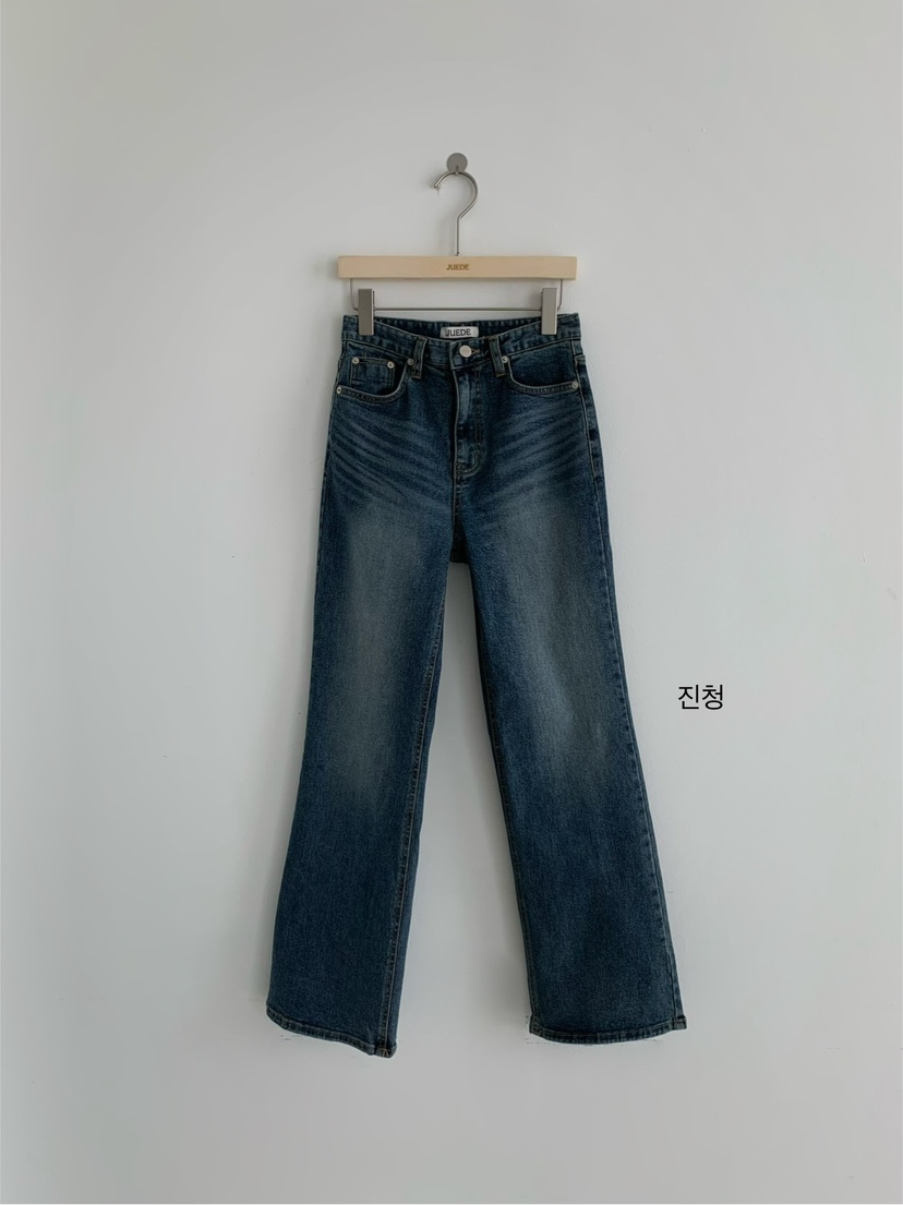 JUEDE(此品牌容易投訴)東大門㊣代購女裝新品25秋冬牛仔褲JUEDE牛仔褲圖色2