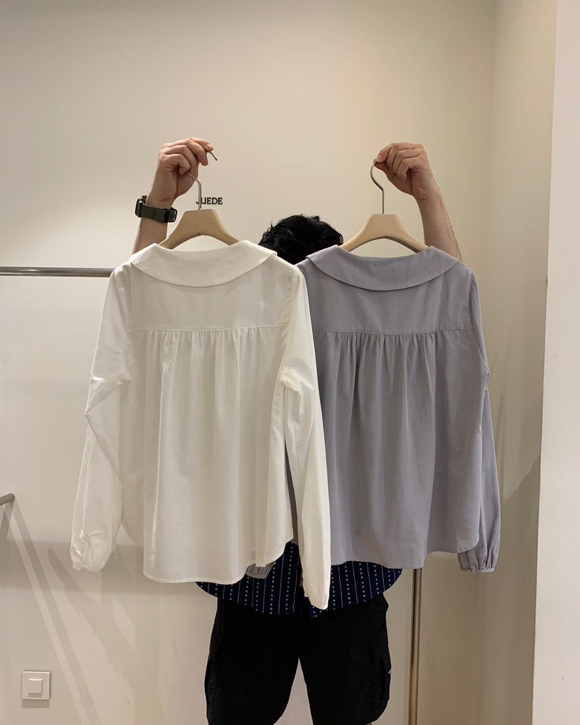 JUEDE(此品牌容易投訴)東大門㊣實拍女裝新品真品襯衫蕾絲衫JUEDE襯衫/蕾絲衫