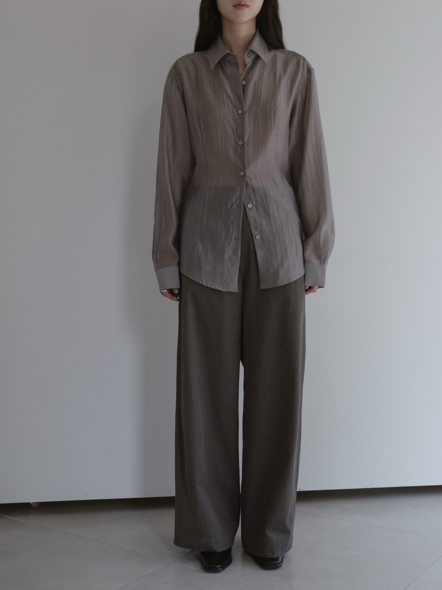 CULLUM東大門㊣代購女裝新品人氣時尚休閑熱賣25秋冬襯衫蕾絲衫CULLUM襯衫/蕾絲衫