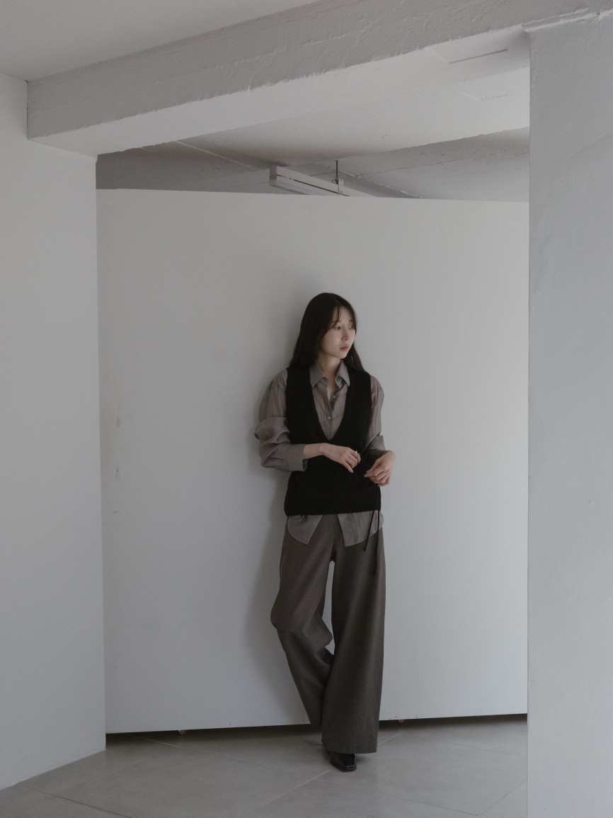 CULLUM東大門㊣代購女裝新品人氣時尚休閑熱賣25秋冬襯衫蕾絲衫CULLUM襯衫/蕾絲衫