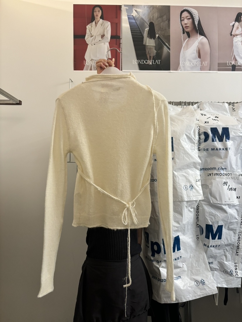 LONDON FLAT韓國代購㊣女裝新品人氣職業推薦真品25秋冬針織衫LONDON FLAT針織衫