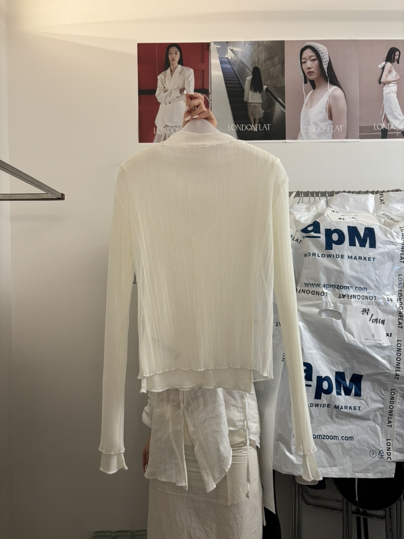 LONDON FLAT韓國代購㊣女裝新品職業25秋冬人氣套裝高領透視LONDON FLAT套裝