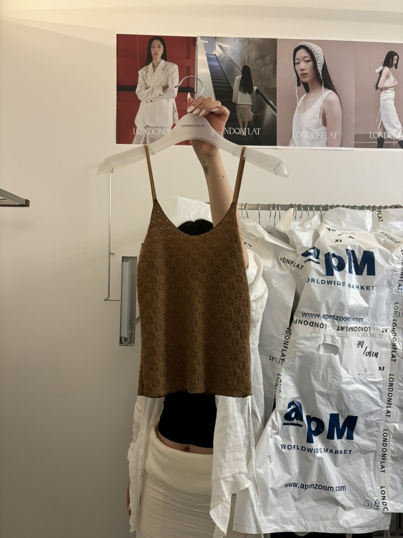 LONDON FLAT東大門㊣直郵女裝新款真品推薦休閑人氣吊帶背心LONDON FLAT吊帶/背心圖色2