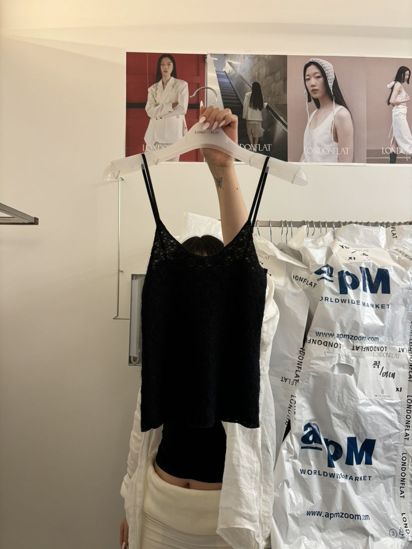 LONDON FLAT東大門㊣直郵女裝新款真品推薦休閑人氣吊帶背心LONDON FLAT吊帶/背心圖色3