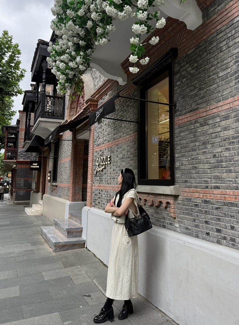 DAILY MOMENT韓國代購㊣女裝新品時尚職業真品人氣25秋冬長裙DAILY MOMENT長裙
