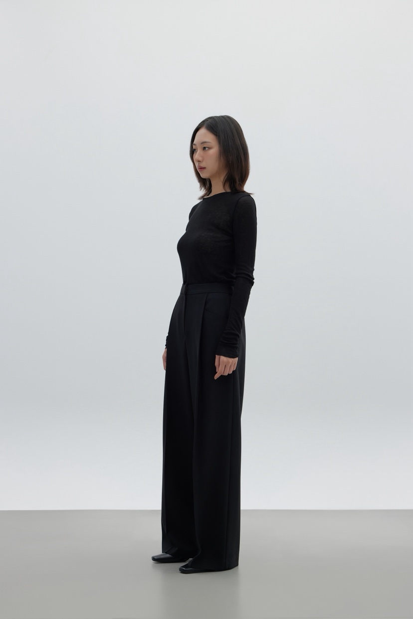 LE-PPL韓國代購㊣女裝新款時尚25秋冬人氣真品推薦職業休閑褲LE-PPL休閑褲