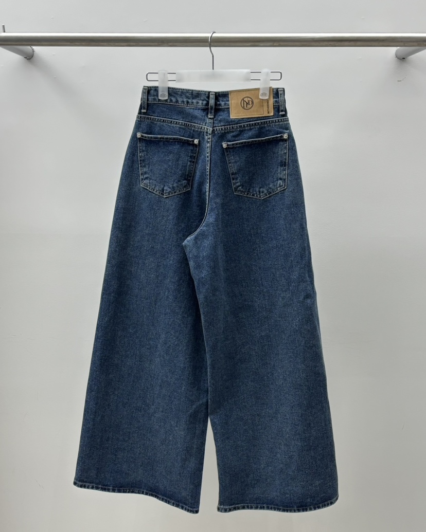 INTHEEND東大門㊣代購女裝新品熱賣25秋冬休閑時尚真品牛仔褲INTHEEND牛仔褲