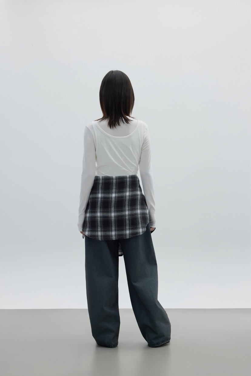 LE-PPL東大門㊣直郵女士新款25秋冬人氣推薦職業時尚熱賣短裙LE-PPL短裙
