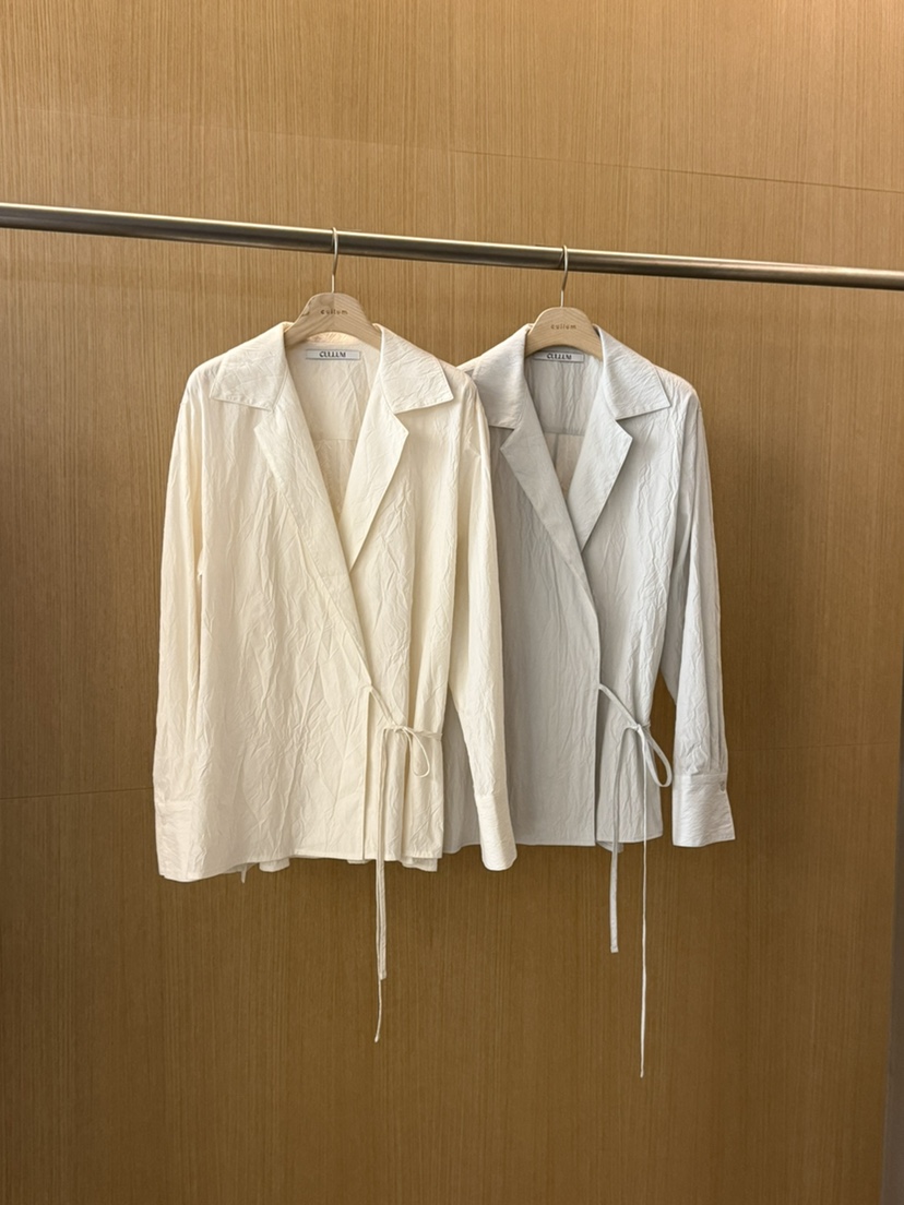 CULLUM東大門㊣直郵女士新款25秋冬休閑真品推薦襯衫蕾絲衫CULLUM襯衫/蕾絲衫