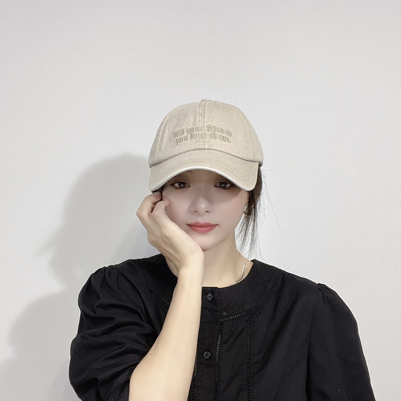 LOVELY HAT韓國直郵㊣女士新款休閑推薦25秋冬職業人氣帽子LOVELY HAT帽子