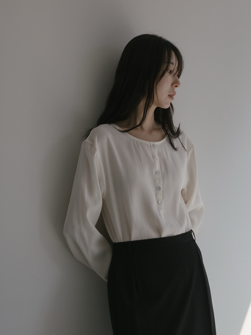 CULLUM東大門㊣直郵女裝新款真品休閑職業時尚25秋冬襯衫蕾絲衫CULLUM襯衫/蕾絲衫