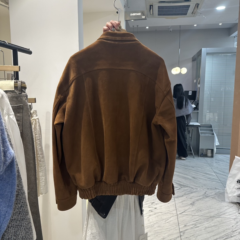 OVERTAKE韓國直郵㊣女士新品熱賣推薦時尚25秋冬真品職業夾克OVERTAKE夾克