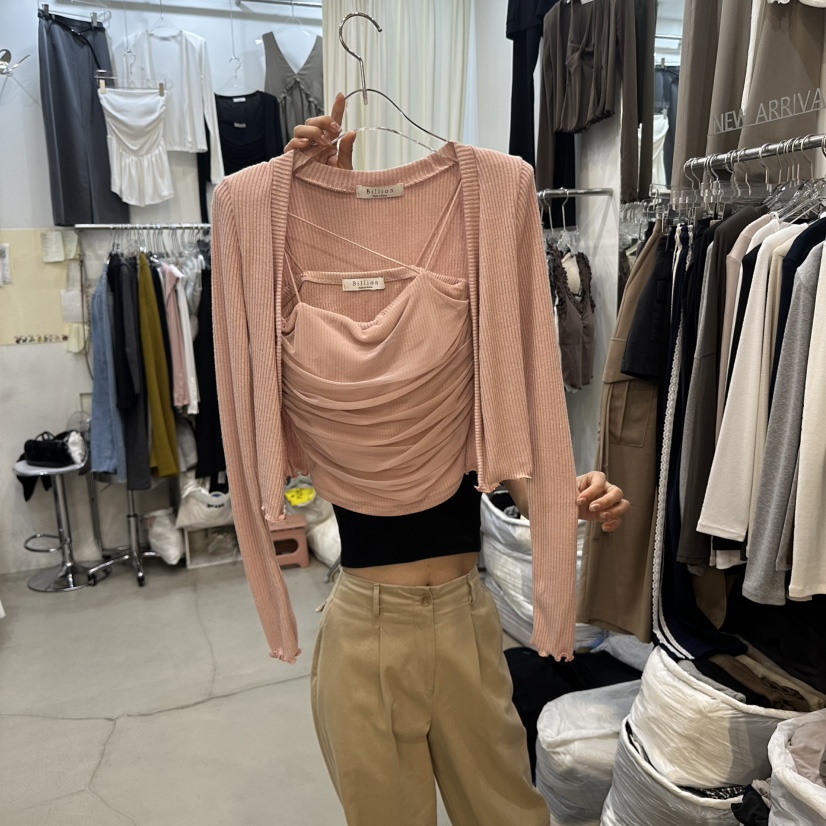 BILLION-L東大門㊣實拍女士新品時尚職業熱賣真品套裝兩件套BILLION-L套裝圖色2
