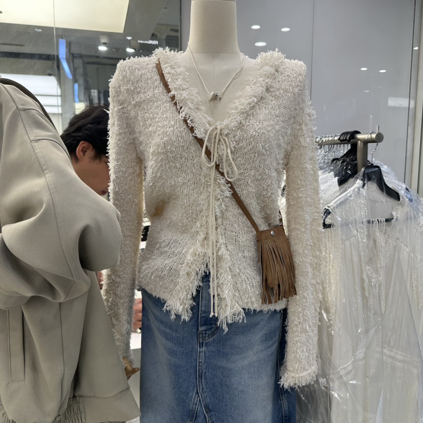 FOUNDATION東大門㊣實拍女士新品人氣推薦針織衫不含包開衫FOUNDATION針織衫圖色1
