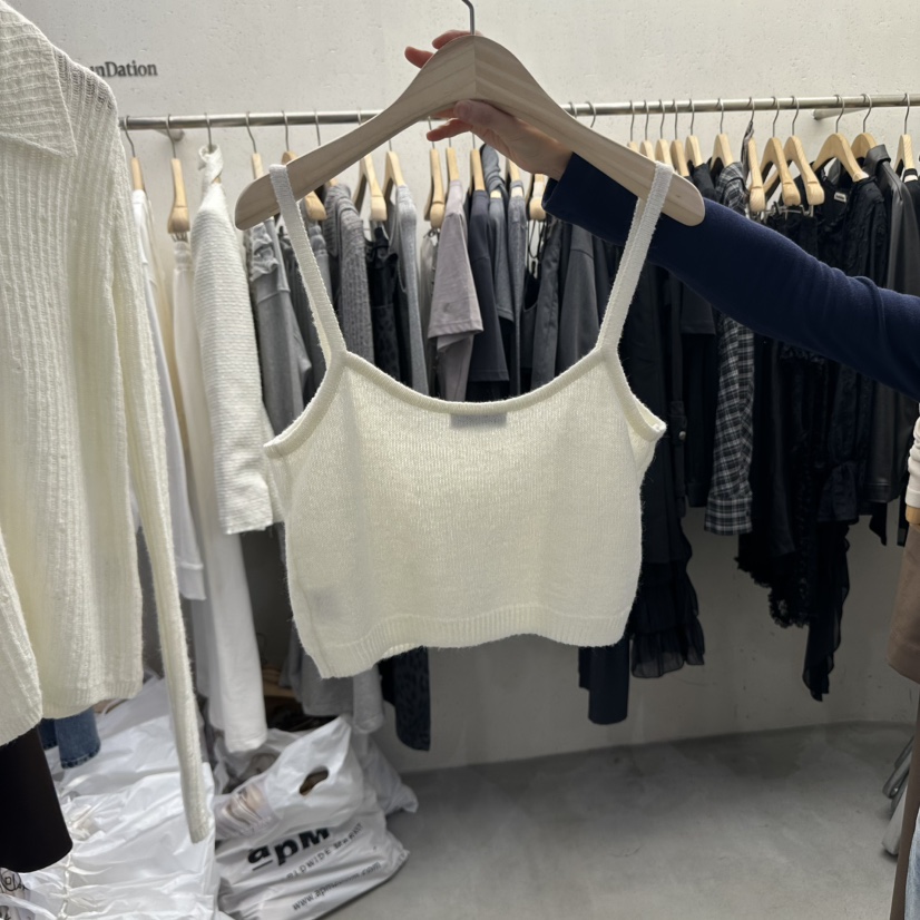 FOUNDATION東大門㊣代購女裝新品職業人氣休閑真品吊帶背心FOUNDATION吊帶/背心
